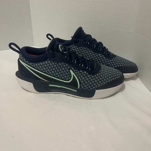 Nike Court Zoom Pro Obsidian Mint Foam DH0618-410- Size 9 - Picture 1 of 13